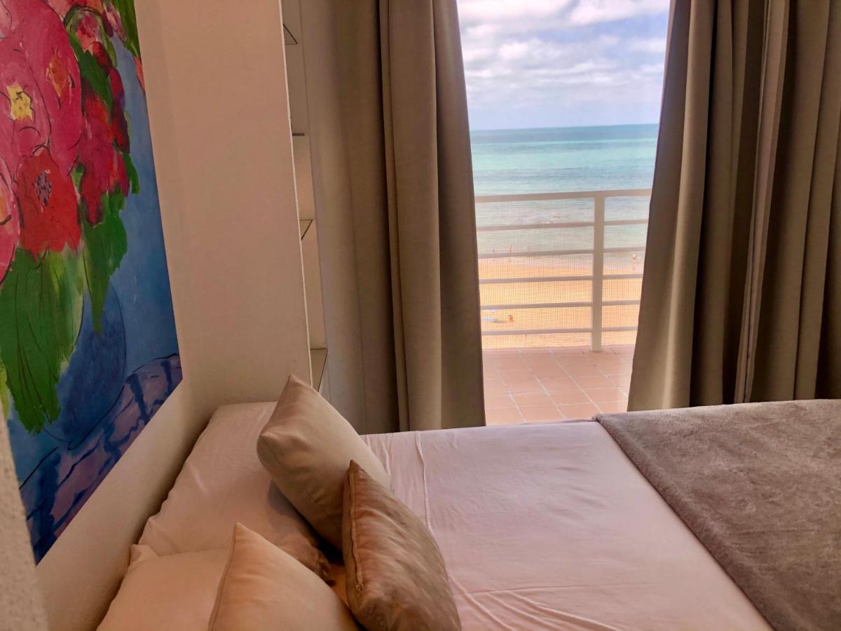 Gatu Premium Vista Infinita 1ªlinea Mar Wifi, Aire Acc Appartement Cádiz Buitenkant foto