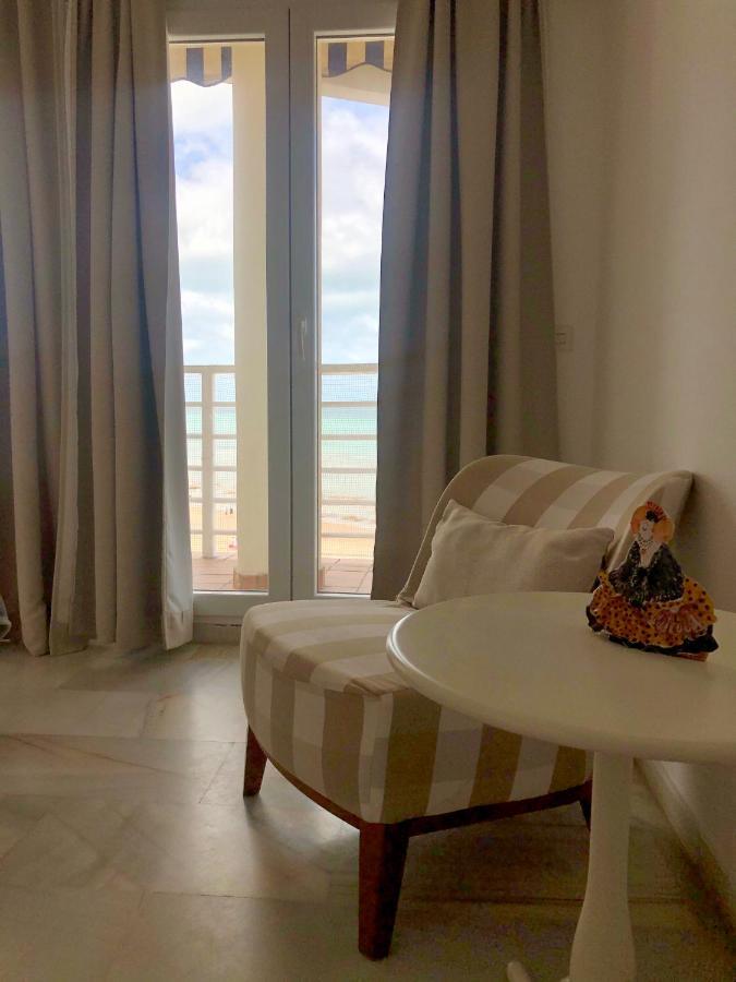 Gatu Premium Vista Infinita 1ªlinea Mar Wifi, Aire Acc Appartement Cádiz Buitenkant foto